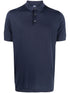 short-sleeved cotton polo shirt